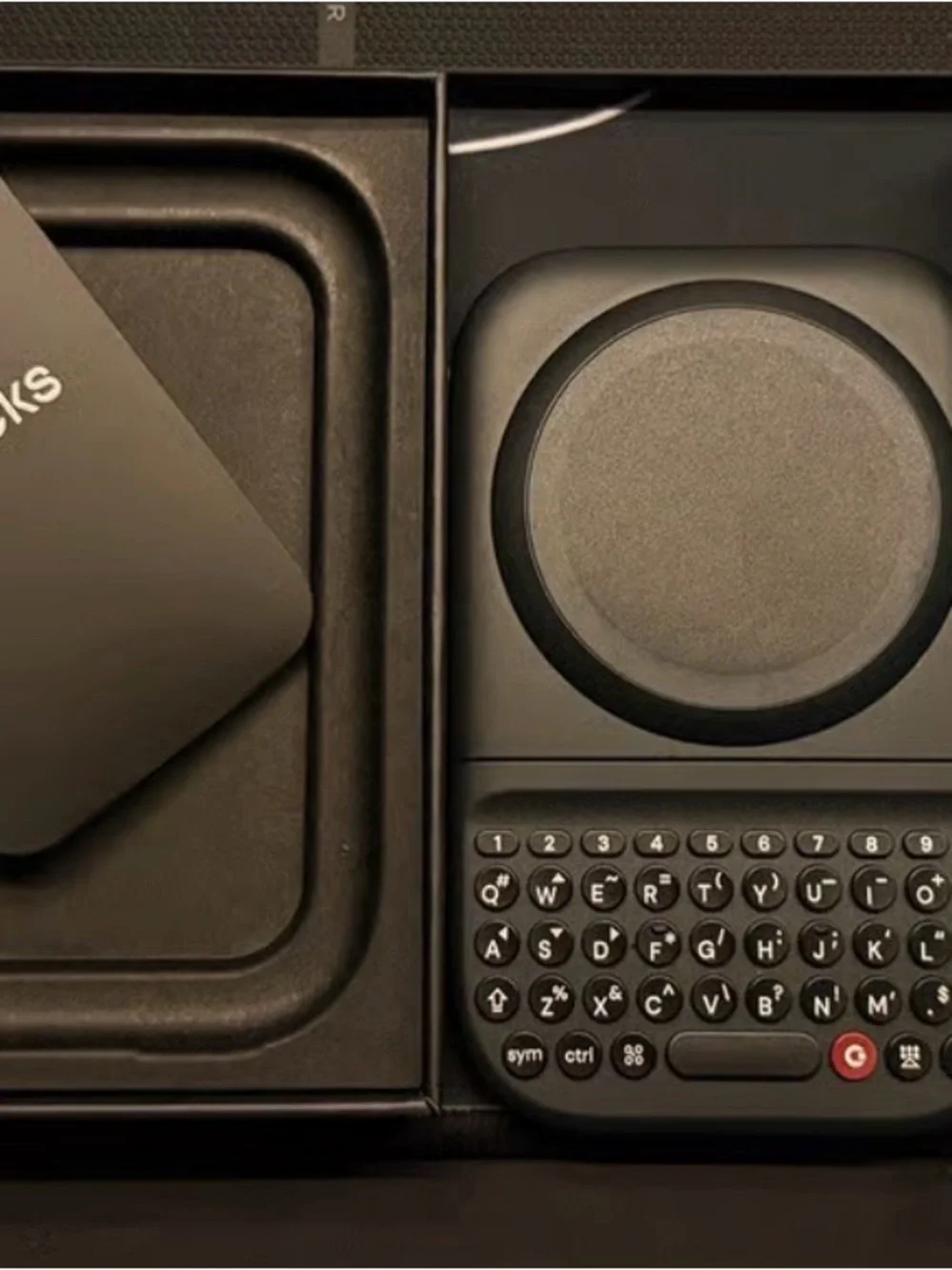 Clicks Power Keyboard - Black Bluetooth Mini Keyboard